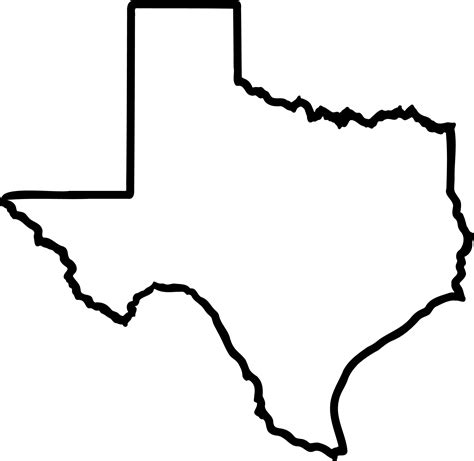 texas shape clip art.